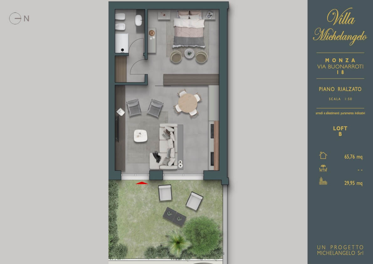 Planimetria Loft L2